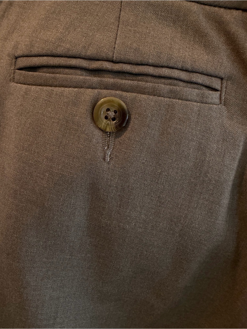 GAP Straight-Leg Pants in Light Brown Size 6 - Picture 7 of 10